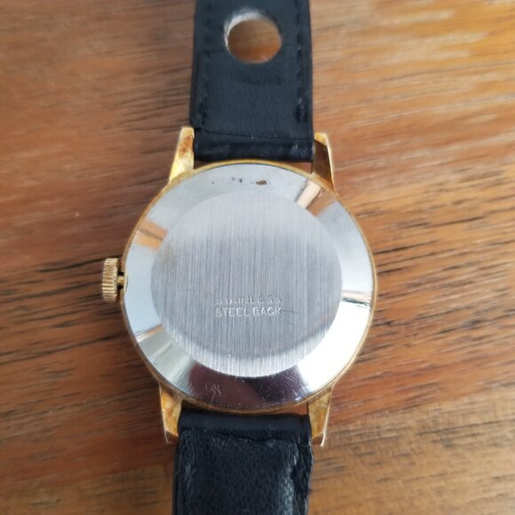 Richard Nixon Novelty Wrist Watch "I am not a crook" Eyes Wiggle NEEDS REPAIR - Picture 3 of 5